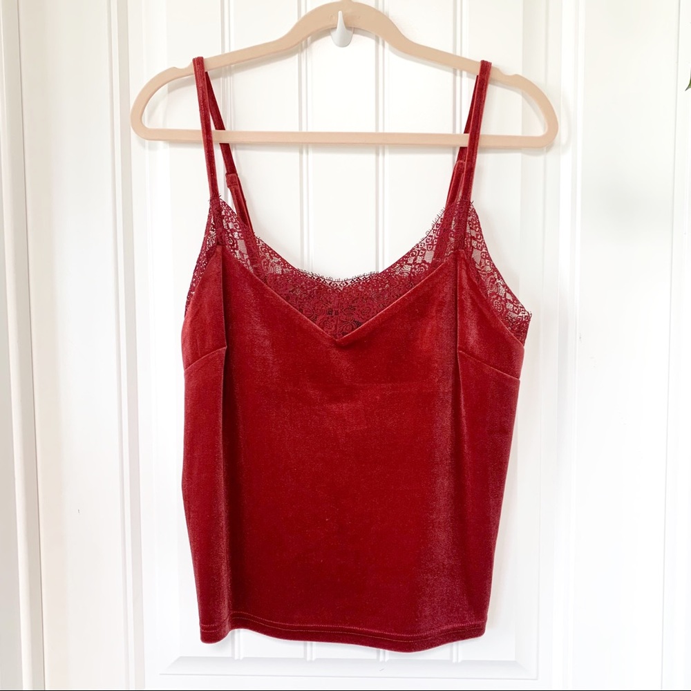 ☀️ Velvet and Lace Cami ☀️